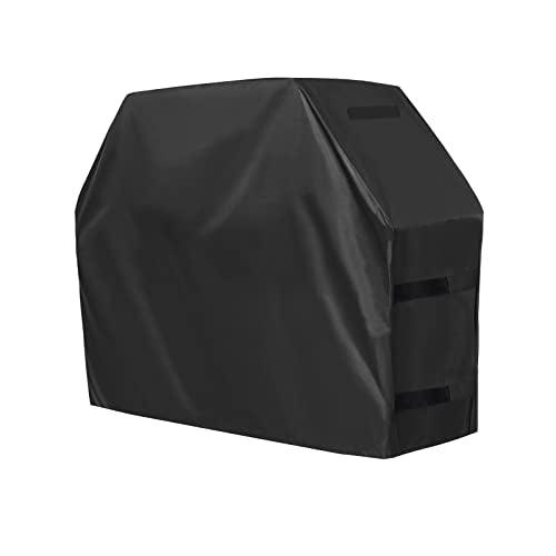 OutdoorLines Waterproof Heavy Duty BBQ Grill Cover - Universal Barbecue Grill Covers UV Resistant Barbeque Gas Grill Cover for Outdoor Universal Grills, 58L x 24W x 44H Inch, Black - CookCave