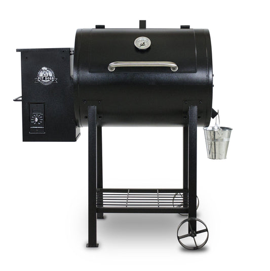 Pit Boss 71700FB Pellet Grill, 700 Square Inches, Black - CookCave