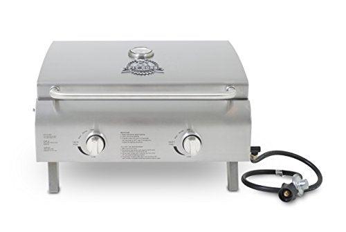 Pit Boss Grills 75275 Stainless Steel Two-Burner Portable Grill - CookCave
