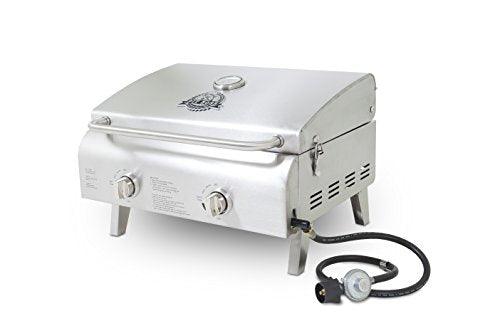 Pit Boss Grills 75275 Stainless Steel Two-Burner Portable Grill - CookCave