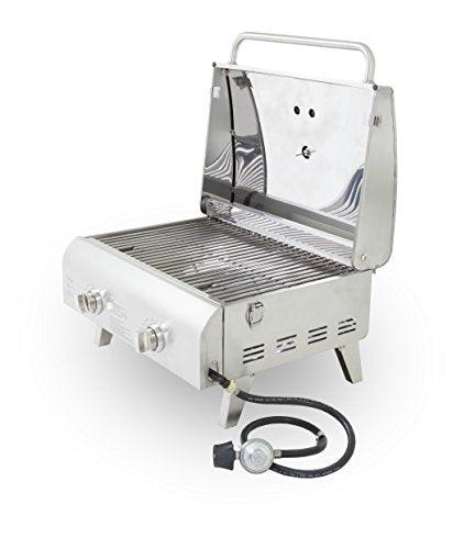 Pit Boss Grills 75275 Stainless Steel Two-Burner Portable Grill - CookCave