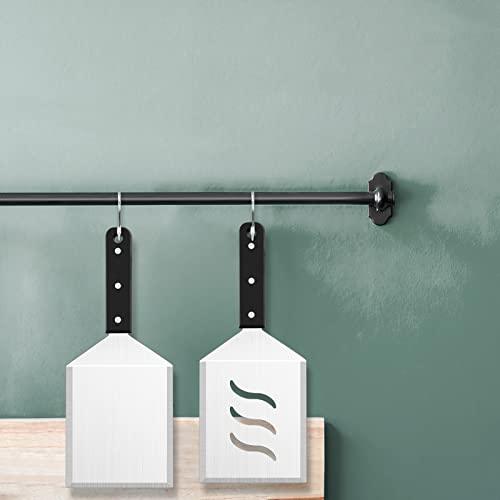 Professional Metal Burger Spatula 2PCS, Leonyo Heavy Duty Stainless Steel Griddle Hamburger Spatula Turner, for Barbecue Cast Iron Grilling Flat Top Griddle Accessories, Dishwasher Safe, Smash Burger - CookCave