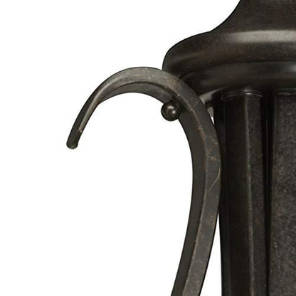 Progress Lighting P4417-77 6-Light Two-Tier Torino Chandelier, Forged Bronze - CookCave