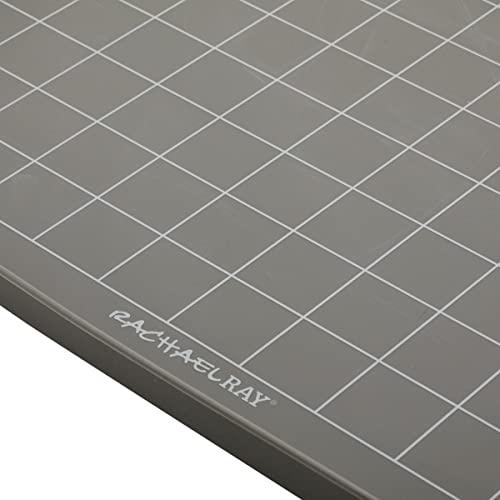 Rachael Ray Tools and Gadgets Silicone Nonstick Roasting and Baking Mat, 10 Inch x 14.75 Inch, Gray - CookCave
