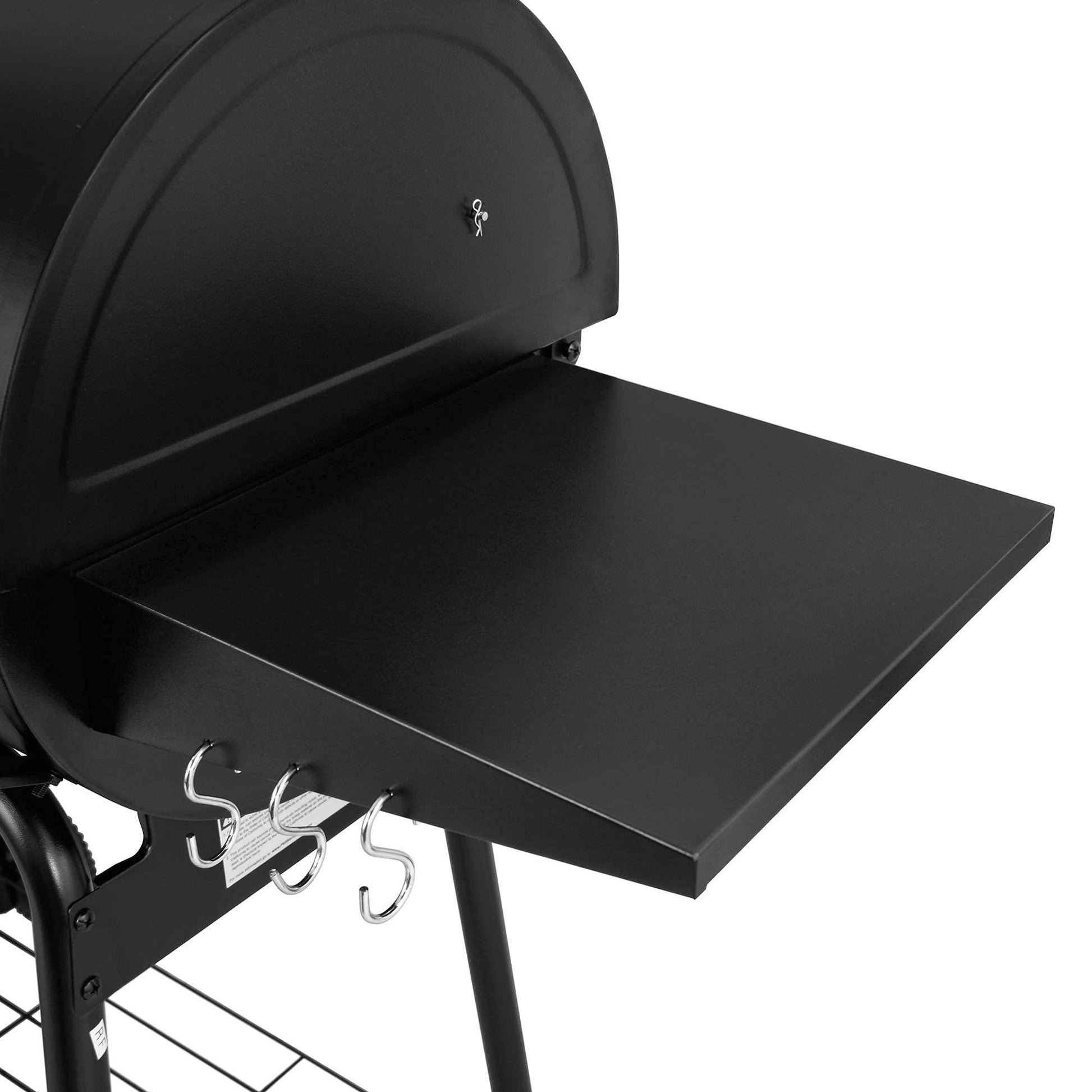 Royal Gourmet CC1830S 30" BBQ Charcoal Grill and Offset Smoker | 811 Square Inch cooking surface, Outdoor for Camping | Black - CookCave