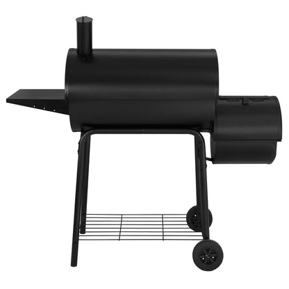 Royal Gourmet CC1830S 30" BBQ Charcoal Grill and Offset Smoker | 811 Square Inch cooking surface, Outdoor for Camping | Black - CookCave