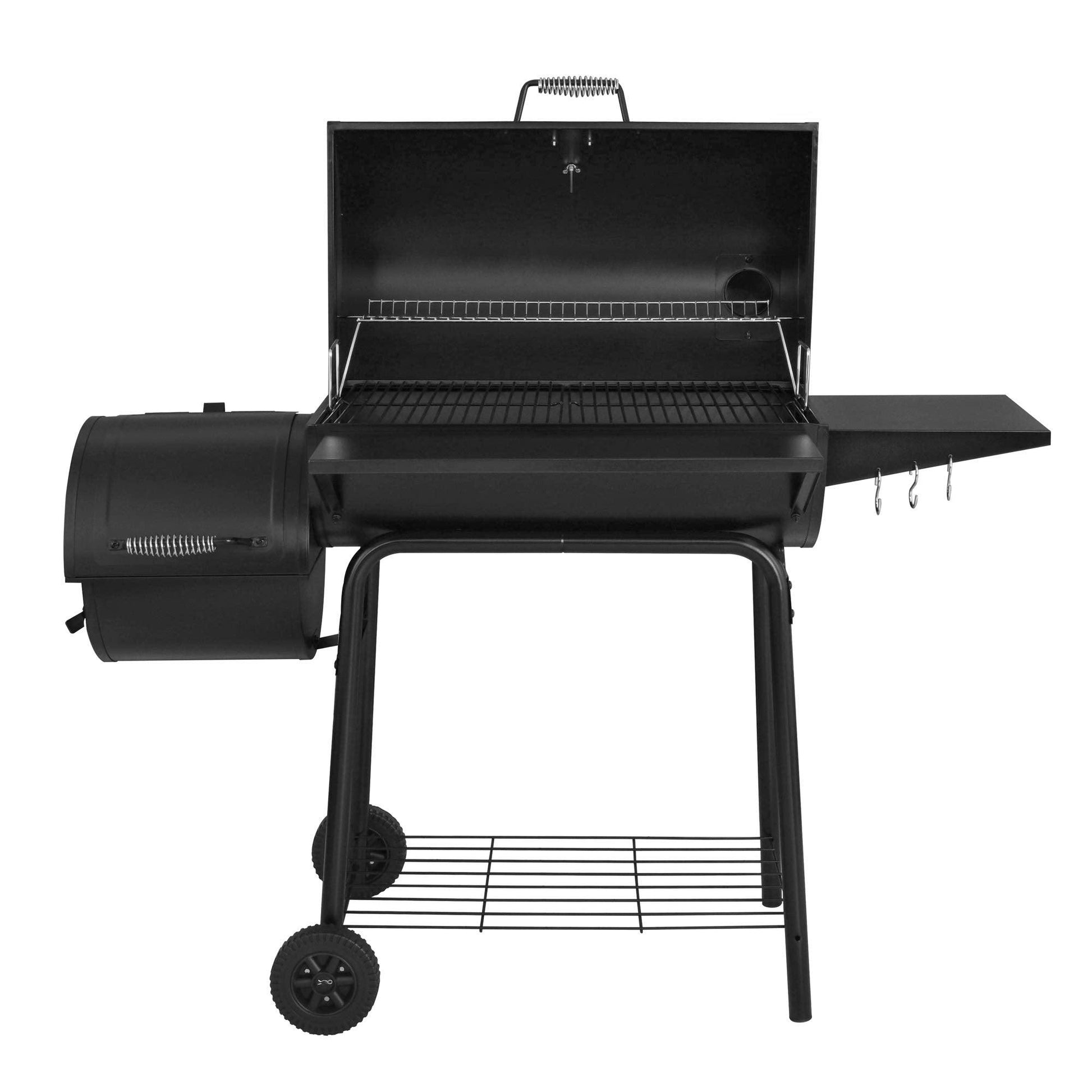 Royal Gourmet CC1830S 30" BBQ Charcoal Grill and Offset Smoker | 811 Square Inch cooking surface, Outdoor for Camping | Black - CookCave