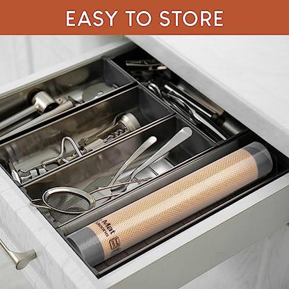 Silicone Baking Mat, Sopito Non Stick, Food Safe Cookie Baking Mat, Heat Resistant 480℉ Oven Liners, Length 16.5'' Width 11.6'', 2 PCS-Grey - CookCave