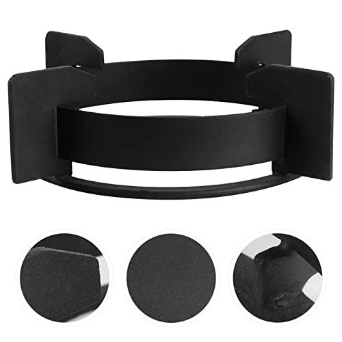 SOLUSTRE 26CM Wok Ring Cast Iron Work Rack Electric Stove Burners Pot Holder Stove Trivets Windproof Windscreen Cooktop Range Pan Pot Holder Stand Ring HolderCookware Ring Wok Accessories - CookCave