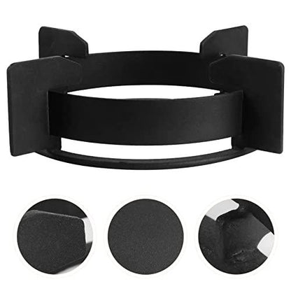 SOLUSTRE 26CM Wok Ring Cast Iron Work Rack Electric Stove Burners Pot Holder Stove Trivets Windproof Windscreen Cooktop Range Pan Pot Holder Stand Ring HolderCookware Ring Wok Accessories - CookCave