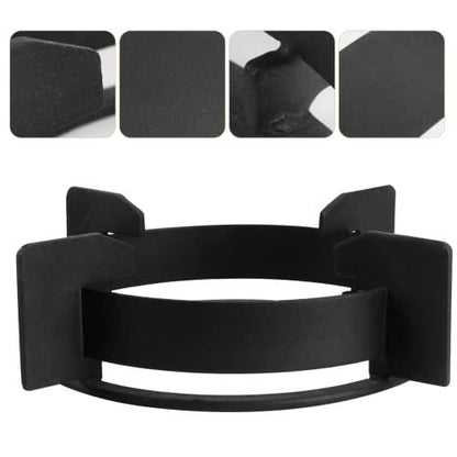 SOLUSTRE 26CM Wok Ring Cast Iron Work Rack Electric Stove Burners Pot Holder Stove Trivets Windproof Windscreen Cooktop Range Pan Pot Holder Stand Ring HolderCookware Ring Wok Accessories - CookCave
