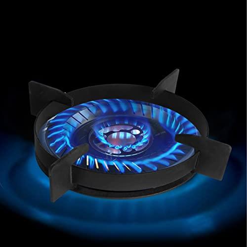 SOLUSTRE 26CM Wok Ring Cast Iron Work Rack Electric Stove Burners Pot Holder Stove Trivets Windproof Windscreen Cooktop Range Pan Pot Holder Stand Ring HolderCookware Ring Wok Accessories - CookCave