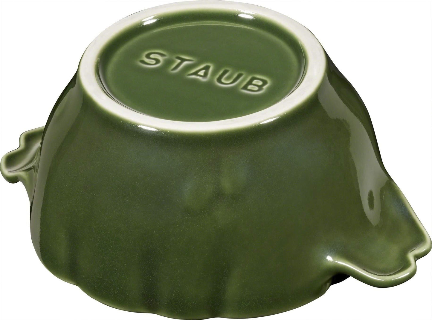 STAUB Ceramics Dutch Oven 16-oz Petite Artichoke Cocotte, Basil - CookCave