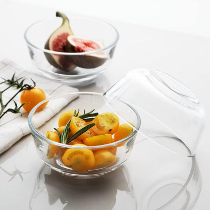 Sweejar 8 oz Glass Bowls Set(6 pack),Small Bowls for Kitchen,Dessert Bowls for Ice Cream,Snack Bowls,Side Dishes,Small Serving Bowls for Dipping,Prep - CookCave