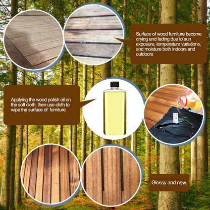 Tangkula 7 Pieces Outdoor Dining Set, Patented Patio Furniture Set w/Large Rectangle Acacia Wood Table Top, Rattan Chairs with Steel Frame, Umbrella Hole, for Backyard Garden - CookCave