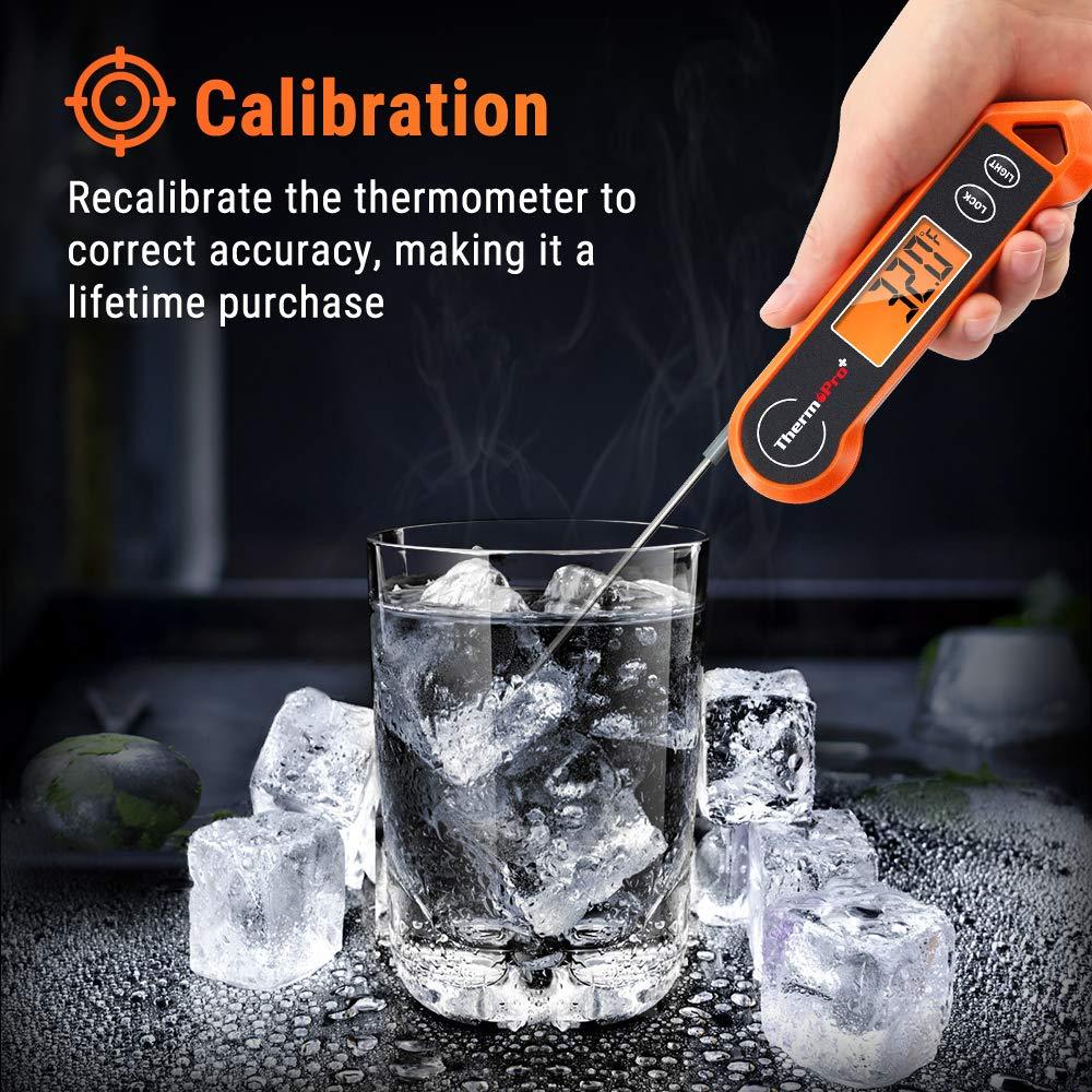 ThermoPro TP19H Digital Meat Thermometer for Cooking with Ambidextrous Backlit, Waterproof Kitchen Food BBQ Grill Smoker Oil Fry Candy Instant Read - CookCave