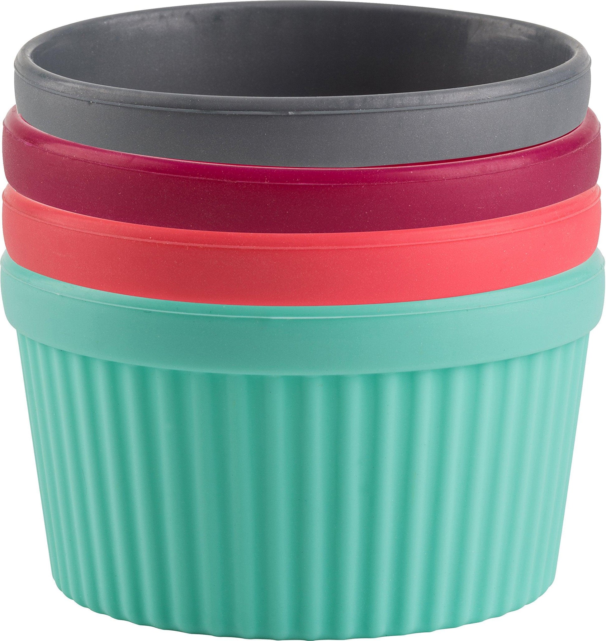 Trudeau Baking Ramekins, Set of 4, Assorted - CookCave