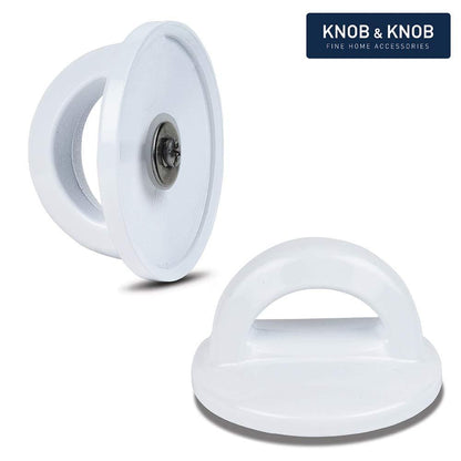 Universal Pot Lid Replacement White Knobs Pan Lid Holding Handles (1 Pack) - CookCave