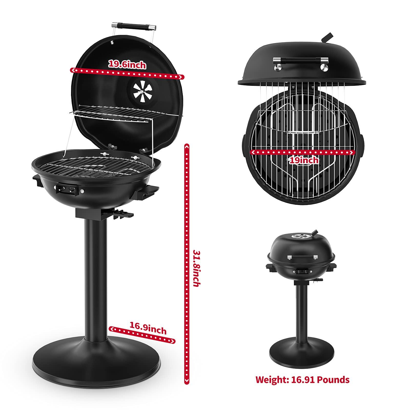 Vayepro Electric Grill Outdoor, Electric Barbecue Grill,15-Serving Nonstick Removable Stand Patio Grill,1800W Portable BBQ Grill for Cooking,Double Layer Design - CookCave
