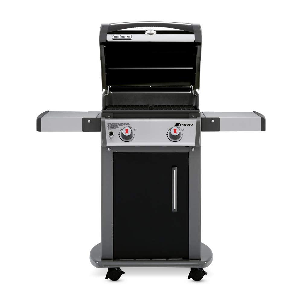 Weber Spirit E-210 Gas Grill | Liquid Propane, 2-Burner | Black - CookCave