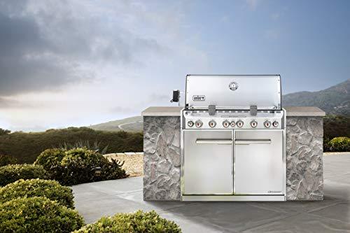 Weber Summit S-660 Built-In Natural Gas in Stainless Steel Grill - CookCave