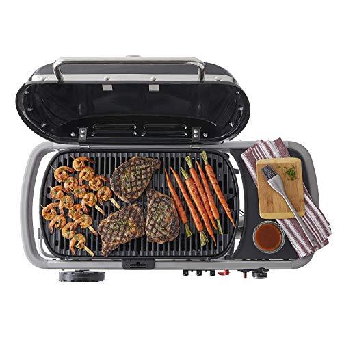 Weber Traveler Portable Gas Grill, Black - CookCave