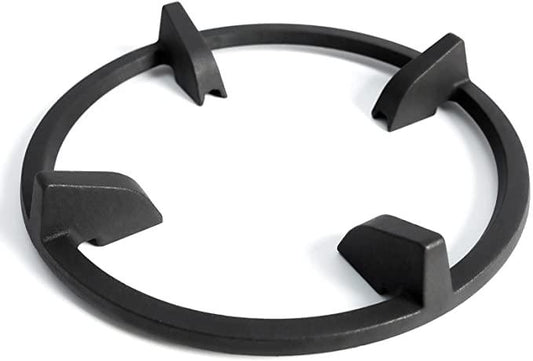 Wok Ring, 9 Inch Wok Support Ring for Gas Stove Cast Iron Non Slip Stove Top Gas Stove Burner Rings Wok Pan Stand Holder Gas Range Parts for GE, KitchenAid, Samsung, Whirlpool, Kenmore, Frigidaire - CookCave