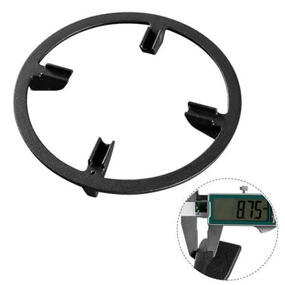 Wok Ring, 9 Inch Wok Support Ring for Gas Stove Cast Iron Non Slip Stove Top Gas Stove Burner Rings Wok Pan Stand Holder Gas Range Parts for GE, KitchenAid, Samsung, Whirlpool, Kenmore, Frigidaire - CookCave