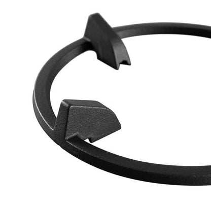Wok Ring, 9 Inch Wok Support Ring for Gas Stove Cast Iron Non Slip Stove Top Gas Stove Burner Rings Wok Pan Stand Holder Gas Range Parts for GE, KitchenAid, Samsung, Whirlpool, Kenmore, Frigidaire - CookCave